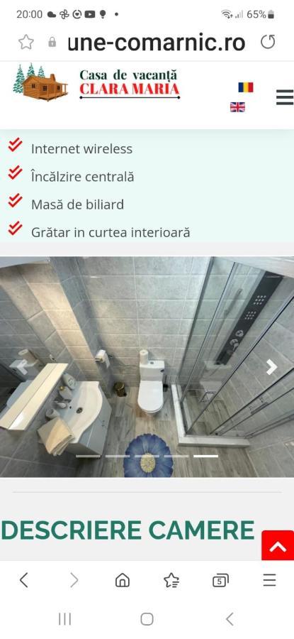 קומרניק Casa De Vacanta Clara Maria מראה חיצוני תמונה